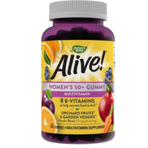 Alive Women’s 50+ Gummy Multivitamin  60ct
