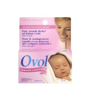 OVOL Infant DROPS for Fast & Gentle Relief of Infant Colic Gas 15 ml