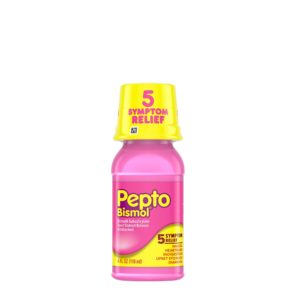 Pepto-Bismol, 5 Symptom Digestive Relief, Original, 4 fl oz
