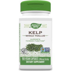Nature's Way Kelp 100 Vegan Capsules