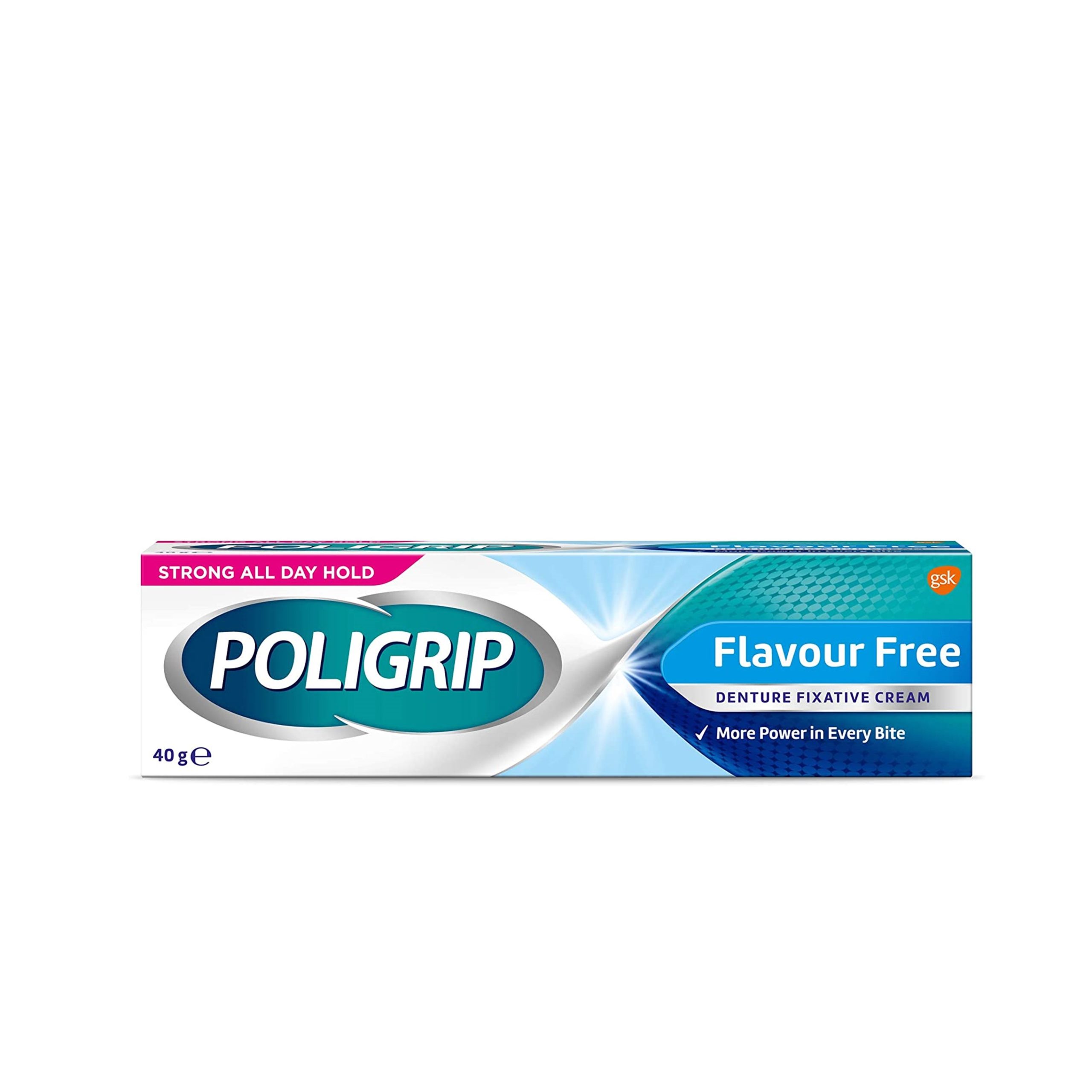 Poligrip Flavour Free 40g (Packaging may vary)