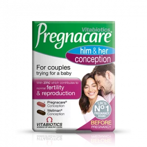 Vitabiotics Pregnacare Him & Her Conception  60ct