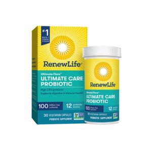 RenewLife Ultimate Care Probiotic 100 Billion 30 Veggie Caps