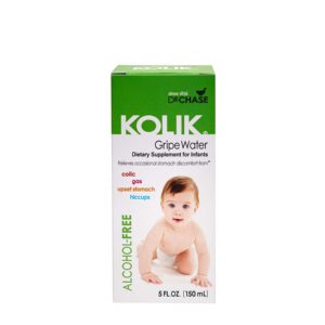 Dr. Chase Kolik Gripe Water Alcohol-Free - Baby’s Colic Relief - Gripe Water for Babies - Baby Gas Relief for Stomach Discomfort & Hiccups - Newborn Essentials - 5 fl. oz.