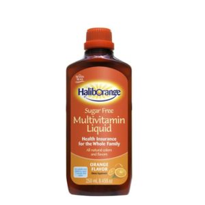 Haliborange Multivitamin Sugar Free  250ml - Orange