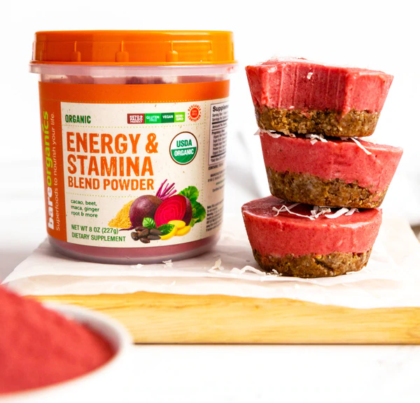 BareOrganics Organic Energy And Stamina Blend Powder - Image 3