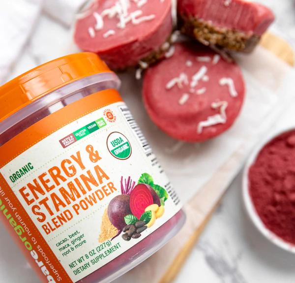 BareOrganics Organic Energy And Stamina Blend Powder - Image 5