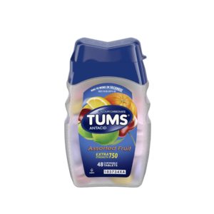 Tums, Assorted Fruit, 48-Count