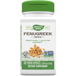 Nature's Way Fenugreek Seed  100 Vegan Capsules