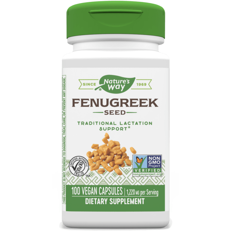 Nature's Way Fenugreek Seed 100 Vegan Capsules