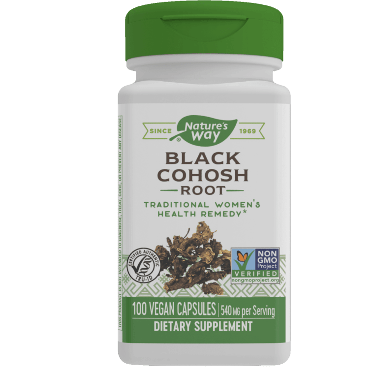 Nature's Way Black Cohosh Root 100 Vegan Capsule