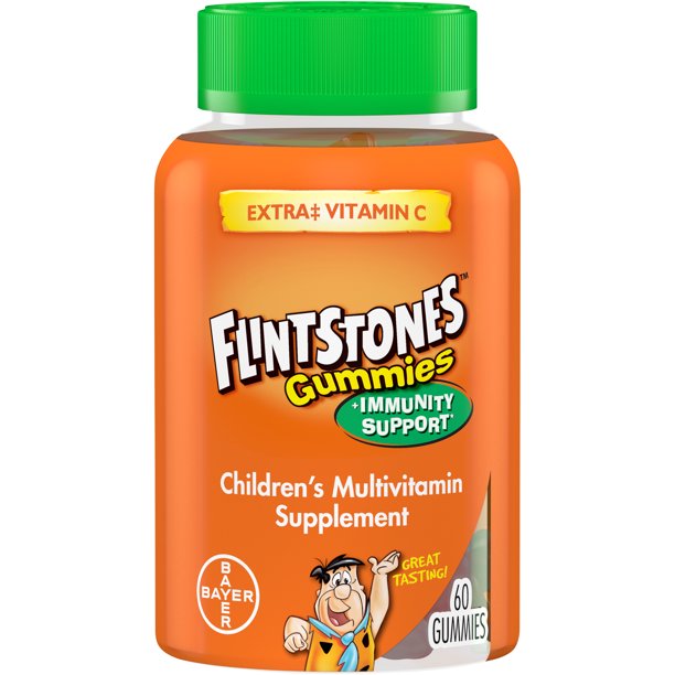 Flintstones Gummies Plus Immunity Support Children's Multivitamin, 60 Count
