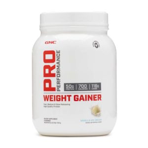 GNC Pro Performance Weight Gainer 2.5lbs Vanilla