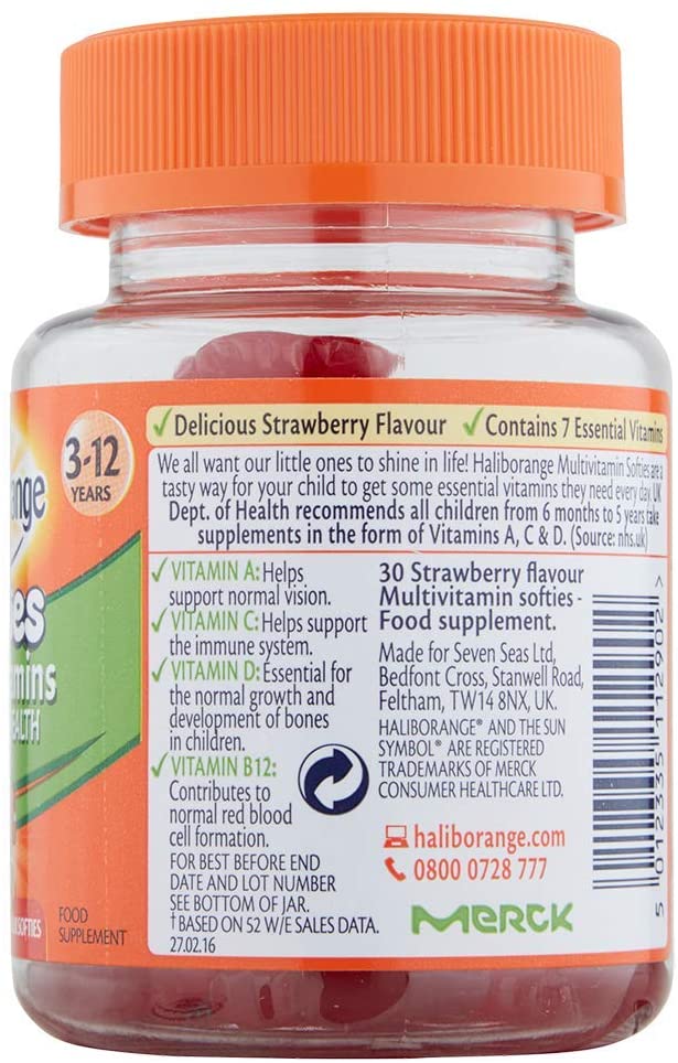Haliborange Kids Softies Multivitamin 30ct Gummies - Image 3