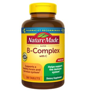 Nature Made Super B Complex Tablets,Super  360 Tablets