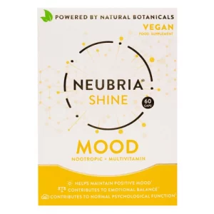 Neubria Shine Natural Mood Supplement, 60ct