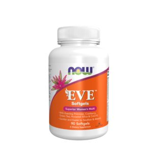 NOW Eve Women's Multiple Vitamin Softgels, 90 count