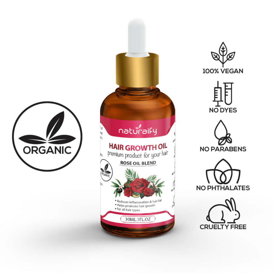 Naturaify Rose Hair Oil – Original 30ml