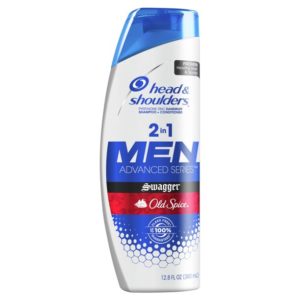 Head & Shoulders Dandruff 2 in 1 Shampoo, Old Spice Swagger, 12.8 oz
