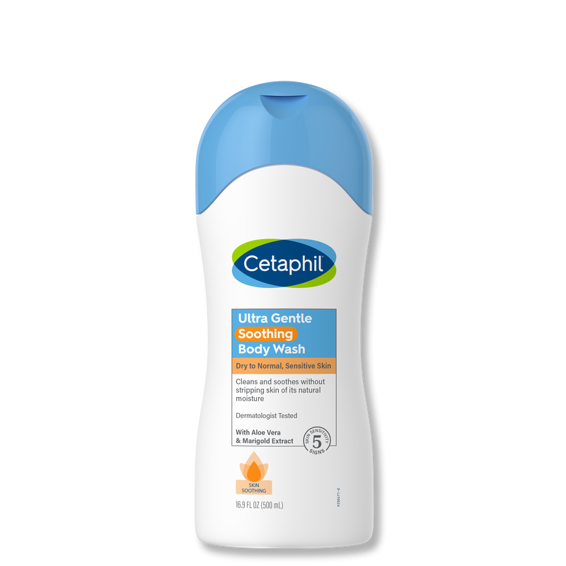 Cetaphil Ultra Gentle Body Wash Skin Soothing, 16.9oz