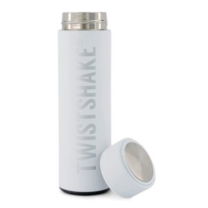 Twistshake Hot or Cold Bottle 420ml / 14oz - White