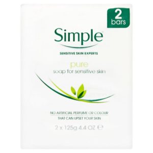 Simple Sensitive Soap 2 x 125g