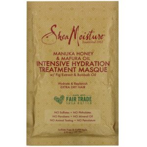Shea Moisture, Manuka Honey & Mafura Oil Intensive Hydration Treatment Masque, 2 fl oz