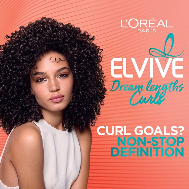 L'Oreal Paris Elvive Dream Lengths Curls Refresh and Reshape Spray Paraben-Free, 4.4 fl. oz. - Image 6