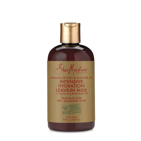 Shea Moisture, Manuka Honey & Mafura Oil Intensive Hydration Leave-In Milk,8oz