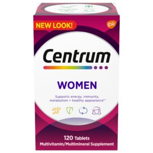 Centrum Multivitamins for Women, Multivitamin/Multimineral Supplement - 120 Count