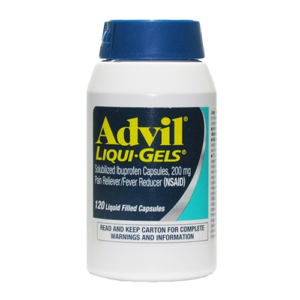 Advil Liqui-Gels Pain Liquid-Filled Capsule 200mg Ibuprofen 120 Ct.