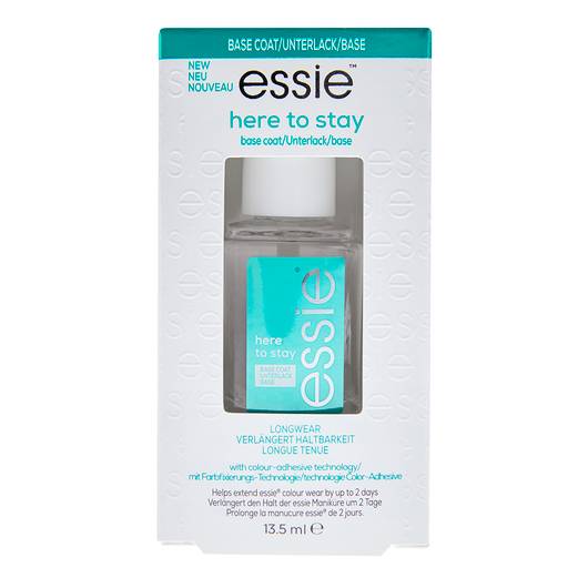 essie, Here to Stay, base coat, 13.5ml