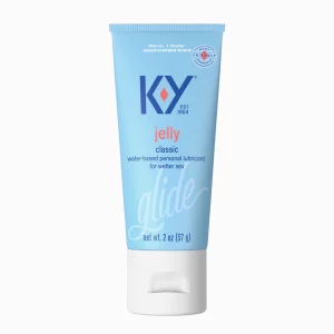 K-Y Jelly Water Based Personal Lubricant (Body Friendly Formula) 2oz