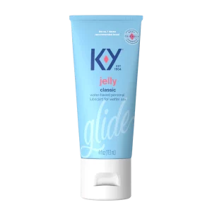 K-Y Jelly Water Based Personal Lubricant (Body Friendly Formula) 4oz