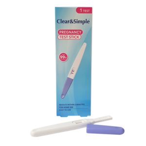 Clear & Simple Pregnancy Midstream Test -1ct