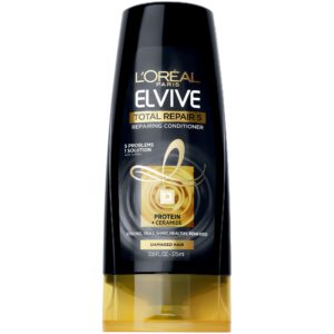 L'Oreal Paris Advanced Haircare Elvive Total Repair 5 Repairing Daily Conditioner, 12.6 fl oz