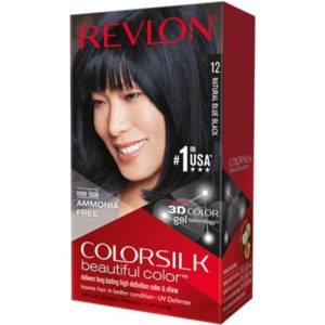 Revlon Colorsilk Beautiful Color, Natural Blue Black #12