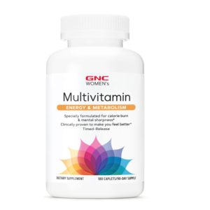 GNC Women's Multivitamin Energy & Metabolism, 180 caplets, 3 Month Supply