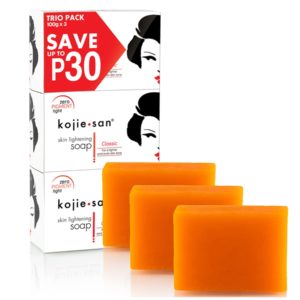 Original Kojie San Skin Ligtening Soap 100g x 3 Bars