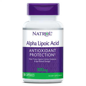 Natrol Alpha Lipoic Acid  Antioxidant Protection, 300 mg, Capsules, 50ct