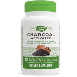 Nature's Way Activated Charcoal, 100ct