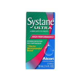 Systane Ultra Eye Drops Lubricant High Performance, 0.33 FL OZ., 10mL