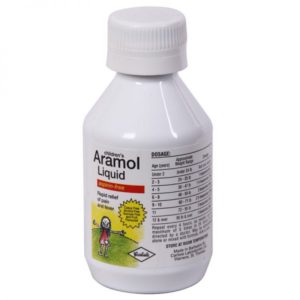 Aramol Liquid 125ml, Rapid relief of pain and fever