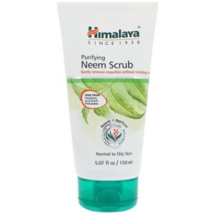 Himalaya Purifying Neem Scrub Gently Removes Impurities without Irritating or Drying 5.07 Oz