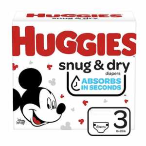 Huggies Diapers, Size 3, Snug  & Dry, 88 count (Packaging/Count may vary)