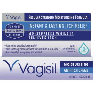 Vagisil Regular Strength Moisturizing Anti-Itch Cream, 1.0 oz