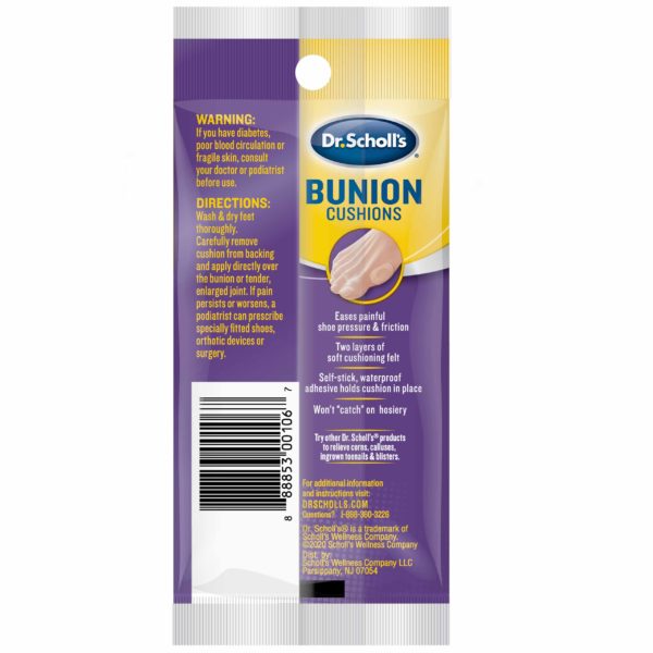 Dr.Scholl's Bunion Cushions, 6 Cushions - Image 3