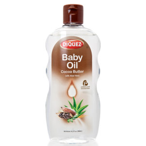 Diquez Cocoa Butter Baby Oil, 480ml