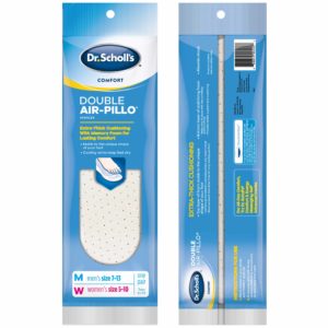 Dr.Scholl's Double Air-Pillo Insoles, 1 pair