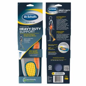 Dr.Scholl's Orthotics For Heavy Duty Support, Men 8-14